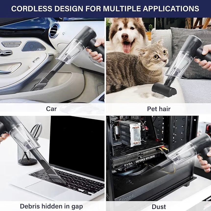 Cordless Handheld Mini Car Vacuum Cleaner