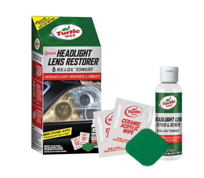 New Speed Headlight Lens Restorer Kit, Heal and Seal
