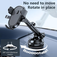 Car Phone Holder, Phone Holders for Your Car with Suction Cup Base, Universal Powerful Suction Cell Phone Car Mount for Dashboard, Automobile Phone Mount Car for Iphone Samsung Smartphones