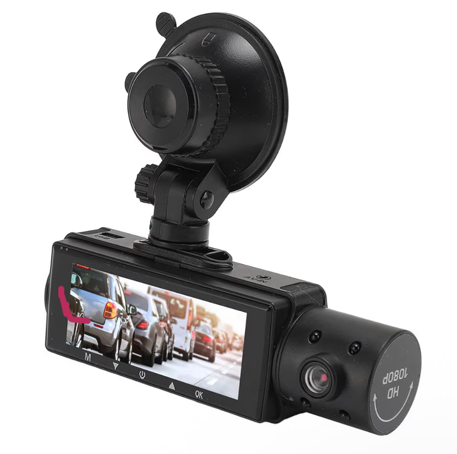 Dash Camera Front, Inside and Rear