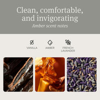 Car Air Freshener - Stone Air Freshener - Car Odor Eliminator - Amber Scent Starter Kit