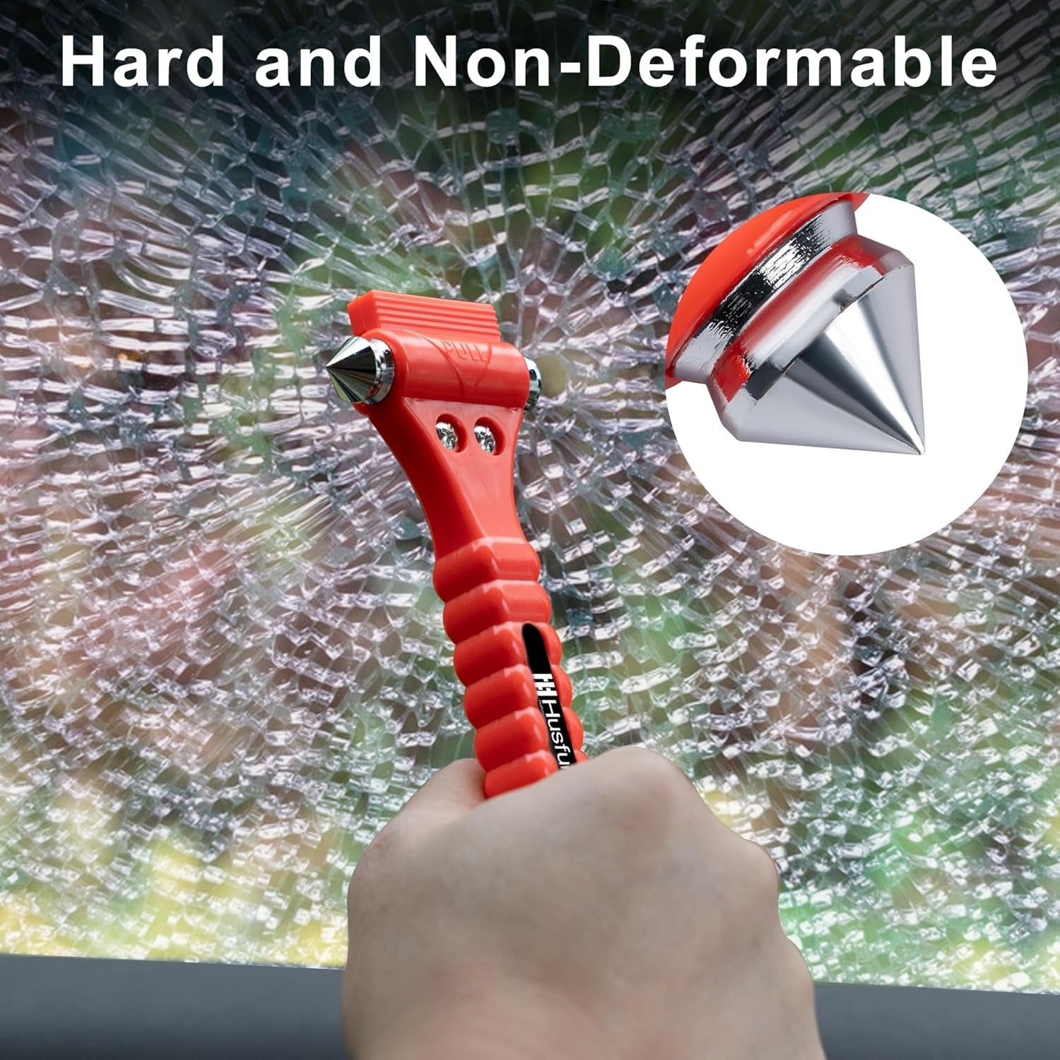 Car Safety Hammer Set of 2, Auto Car Escape Tool, Car Window Glass Hammer Breake