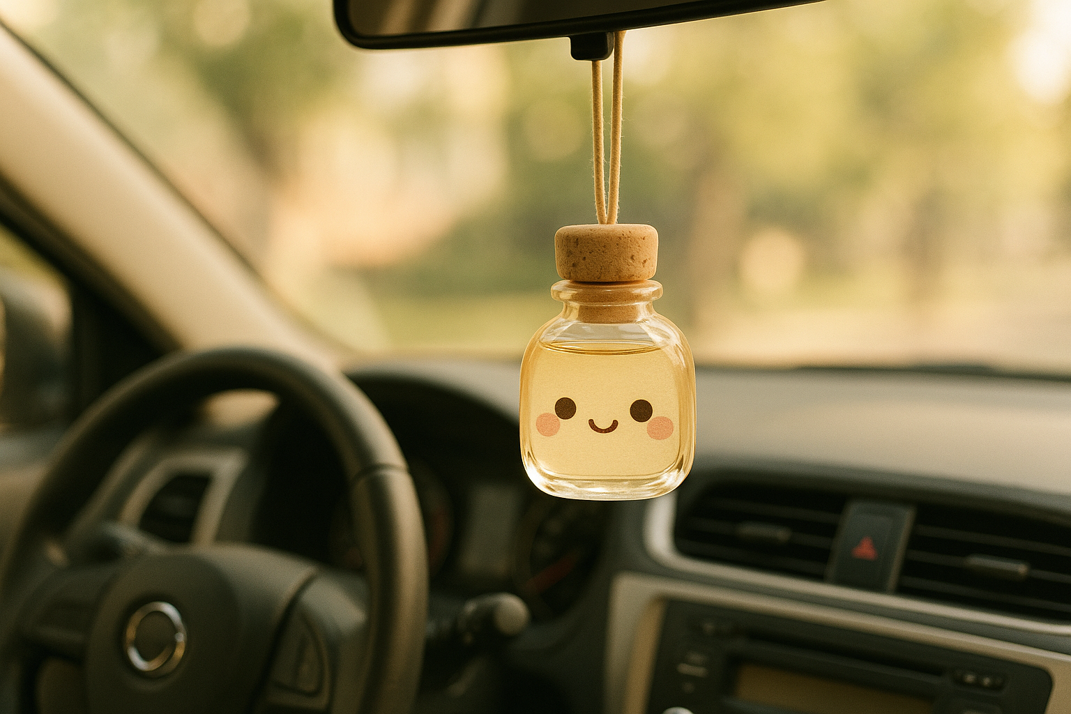 make the freshener a little bottle 